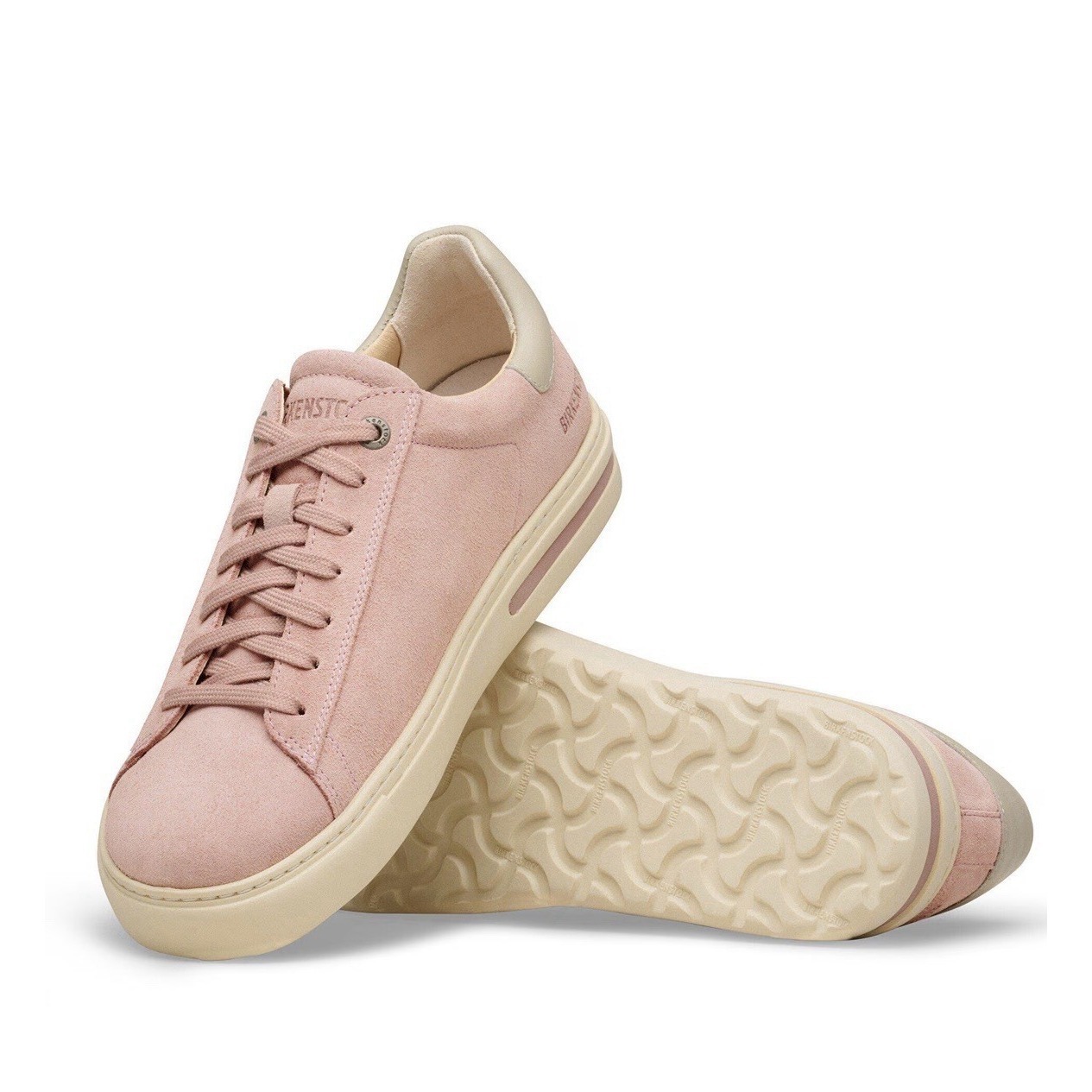 Birkenstock Bend Low Canvas Sneakers Women's 6 (37) Pink Low Top Lace Up $165